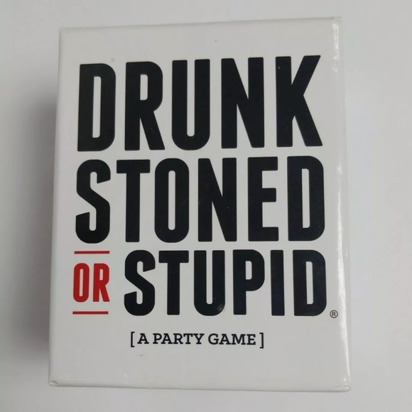3/$27 Drunk Stoned or Stupid A Party Game